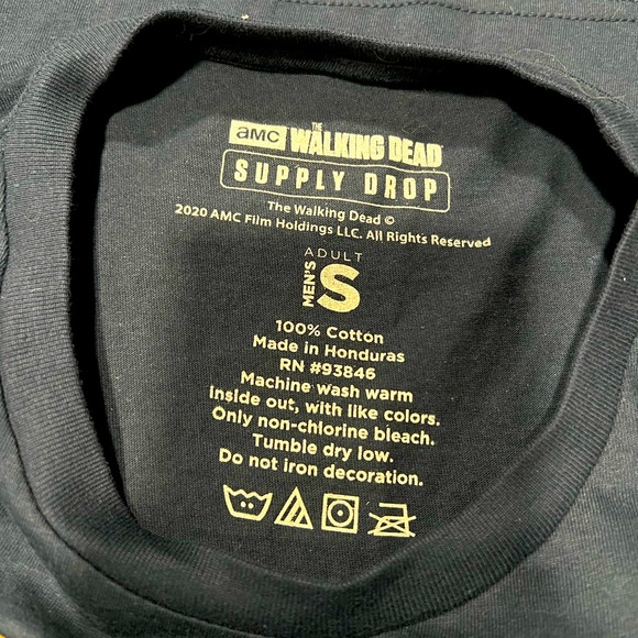 The Walking Dead Supply Drop Exc Beta/Half Moon T-Shirt - Womens or Men’s NEW - Picture 4 of 5